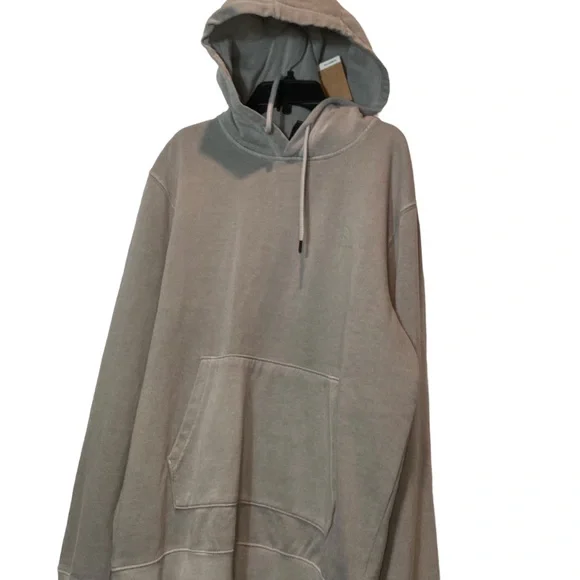 The North Face gray garment dye hoodie l,xxl - Picture 2 of 3